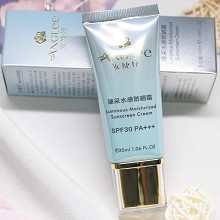 安婕妤 臻采水感防晒霜30mlSPF30PA+++轻盈水润/不粘腻、防晒隔离、修饰肤色、遮盖瑕疵/暗沉、匀净美肌